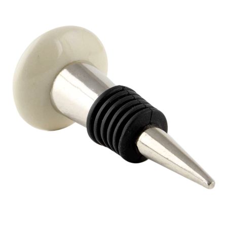 Bike Flat Ceramic Wine Bottle Stopper